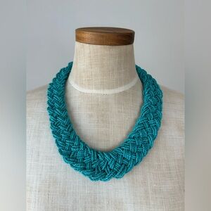 Vintage Turquoise Beaded Necklace